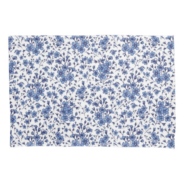 Funda De Cojín Patrón de flor (Anverso)