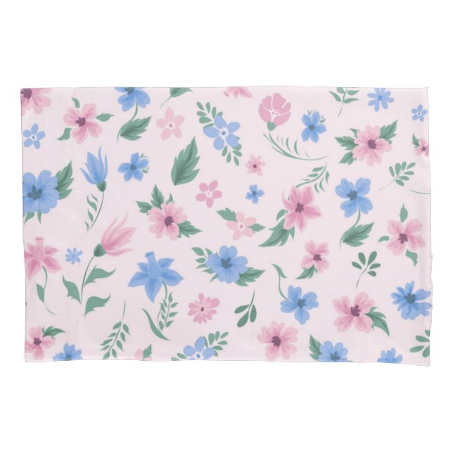 Funda De Cojín Patrón de flor (Anverso)