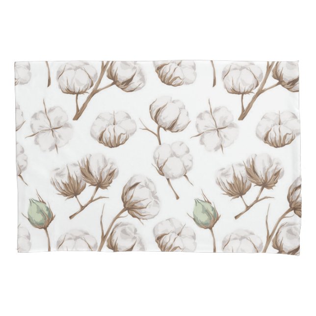 Funda De Cojín Patrón de flor (Anverso)