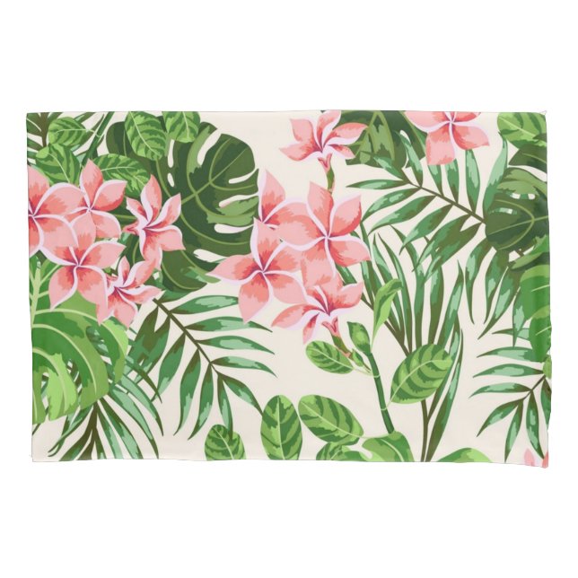 Funda De Cojín Patrón de flor (Anverso)