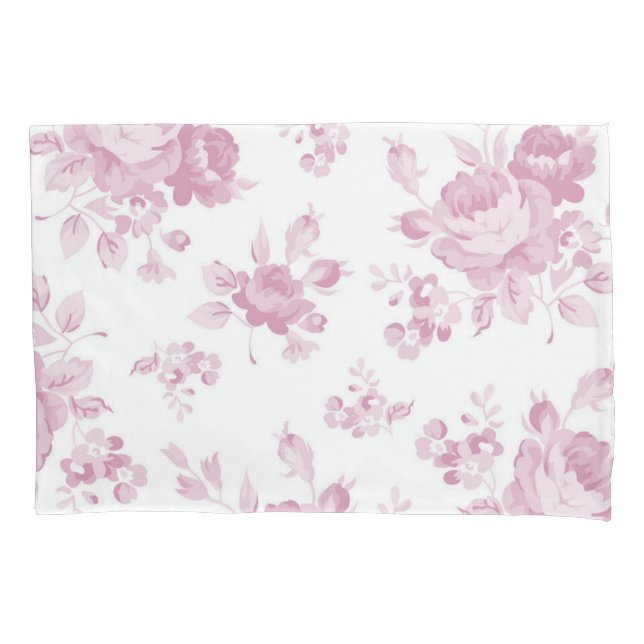 Funda De Cojín Patrón de flor (Anverso)