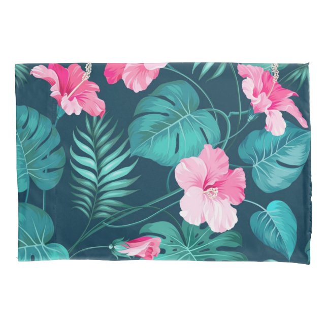 Funda De Cojín Patrón de flor (Anverso)