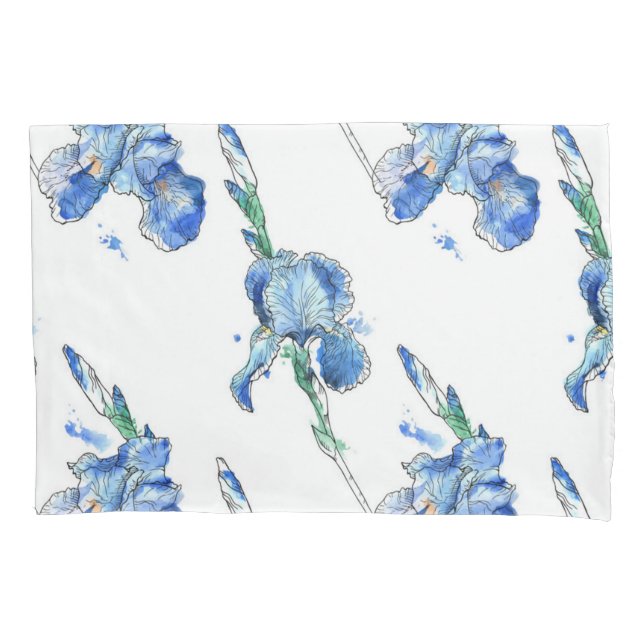 Funda De Cojín Patrón de flor (Anverso)