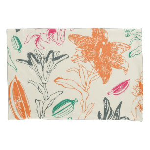 Funda De Cojín Patrón de flor