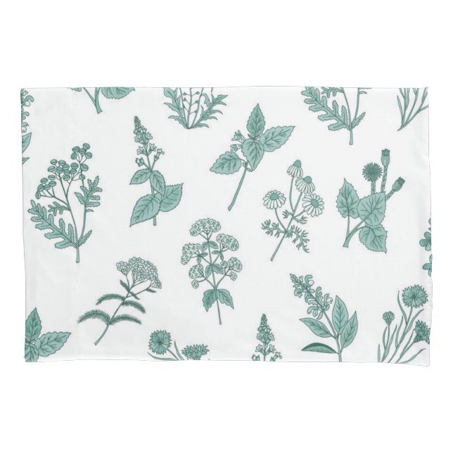 Funda De Cojín Patrón de flor (Anverso)