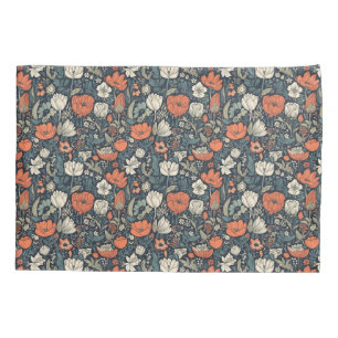 Funda De Cojín Patrón de flores coloridas