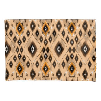 Funda De Cojín Patrón de folklore geométrico étnico Ikat