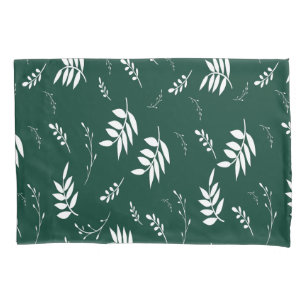 Funda De Cojín patrón de hoja