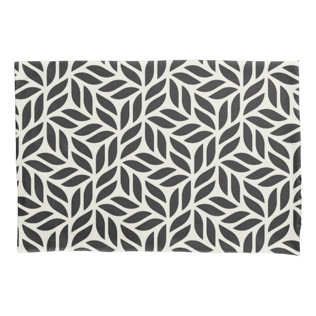 Funda De Cojín Patrón de hojas moderno y elegante (Anverso-izquierdo)