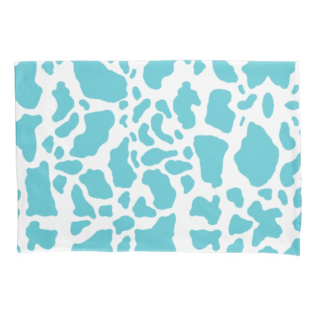 Funda De Cojín Patrón de impresión de animales en puntos de vaca  (Anverso)