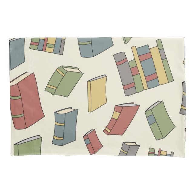 Funda De Cojín Patrón de libro (Anverso)