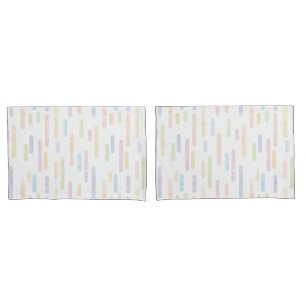 Funda De Cojín Patrón de líneas redondeadas entrecruzadas Color