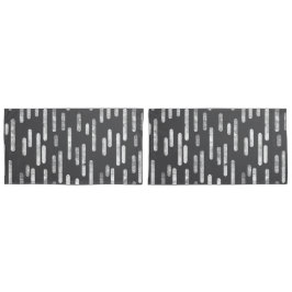 Funda De Cojín Patrón de líneas redondeadas entrecruzadas | Gráfi