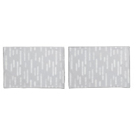 Funda De Cojín Patrón de líneas redondeadas entrecruzadas | Gris 