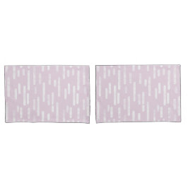 Funda De Cojín Patrón de líneas redondeadas entrecruzadas | Rosa 