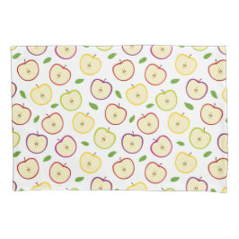 Funda De Cojín Patrón de manzana colorido