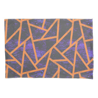 Funda De Cojín Patrón de mosaico de Halloween