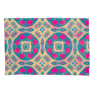 Funda De Cojín Patrón de mosaico tradicional, peruano