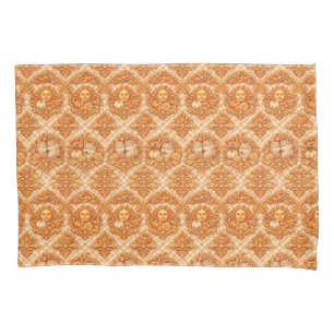 Funda De Cojín Patrón de Naturaleza de Damasco de Estilo Rococó R