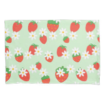 Patrón de Navidades de fresa de flores de margarit