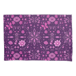 Funda De Cojín Patrón de núcleo de la flor