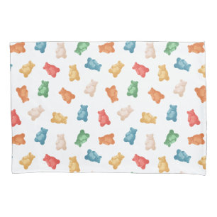 Funda De Cojín Patrón de osos de goma