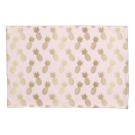 Funda De Cojín Patrón de piña dorada