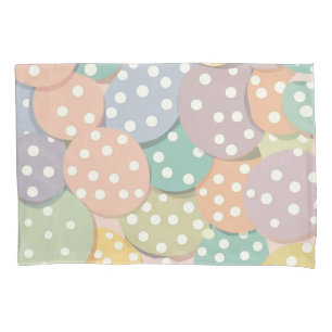 Funda De Cojín Patrón de puntos de polka sin soldadura en colores