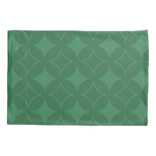 Funda De Cojín Patrón de Shippo Verde