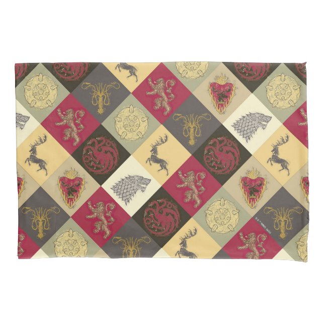 Funda De Cojín Patrón de Sigil de Juego de Tronos (Anverso)