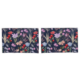 Funda De Cojín Patrón de superficie floral Moda Botánica