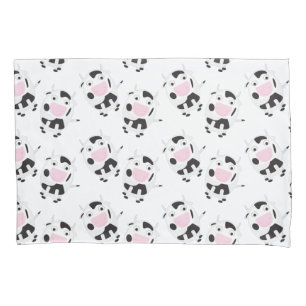 Funda De Cojín Patrón de vaca mate