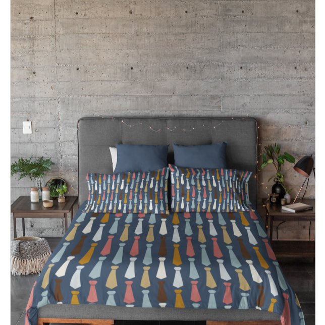 Funda De Cojín Patrón de vínculos comerciales de papá (Subido por el creador)