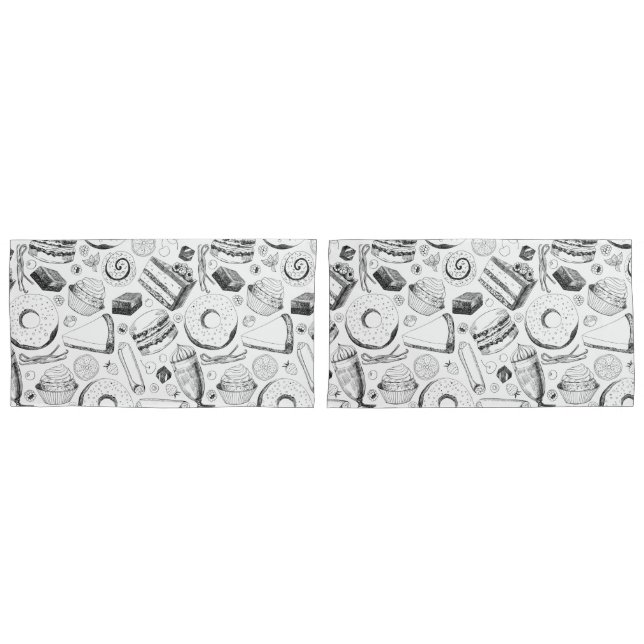 Funda De Cojín Patrón delicioso (Anverso - Set)