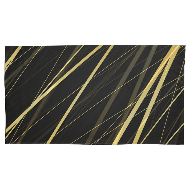 Funda De Cojín Patrón dorado 1 (Anverso)