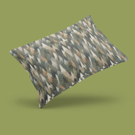 Funda De Cojín Patrón elegante de árbol de pino | Bosque ruso