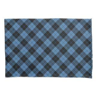 Funda De Cojín Patrón escocés Chathams Blue Tartan