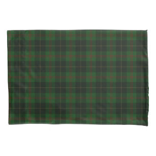 Funda De Cojín Patrón escocés opaco verde