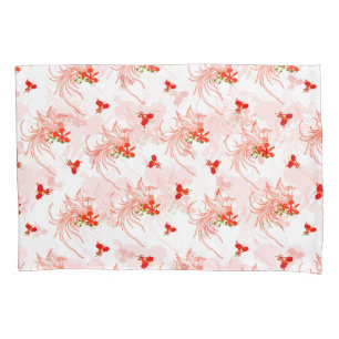 Funda De Cojín Patrón Fénix Bird Y Phoenix Flower Seamless