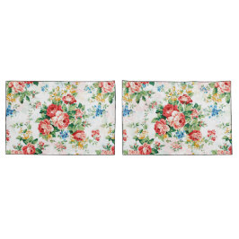 Funda De Cojín Patrón floral elegante con elemento de diseño Rosa