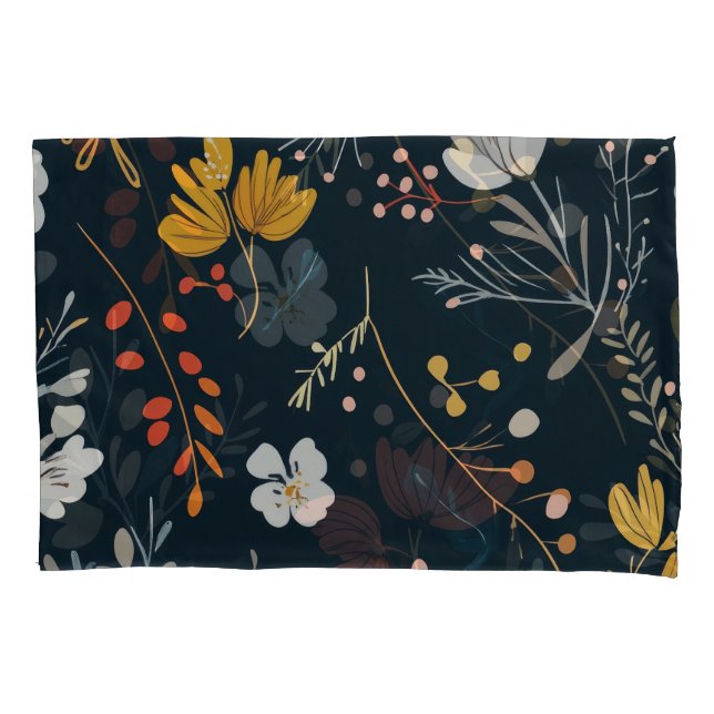 Funda De Cojín Patrón floral estándar (Anverso)