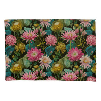 Funda De Cojín Patrón floral exótico BOHO Chic Foliaje tropical