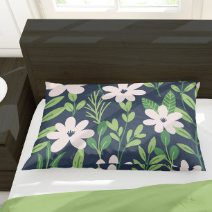 Funda De Cojín Patrón floral moderno