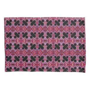 Funda De Cojín Patrón fractal de signo de porcentaje abstracto