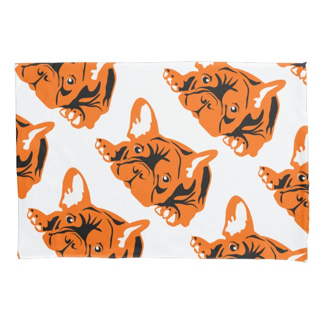Funda De Cojín Patrón Frenchie (Anverso)
