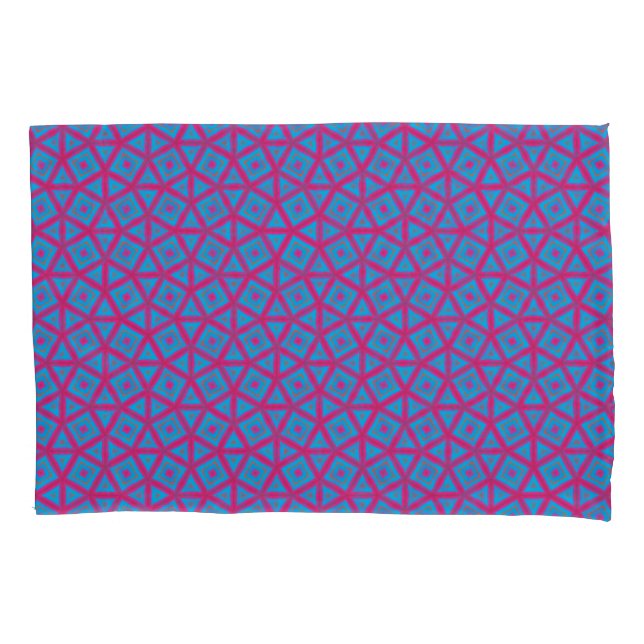 Funda De Cojín Patrón geométrico caprichoso (Anverso)