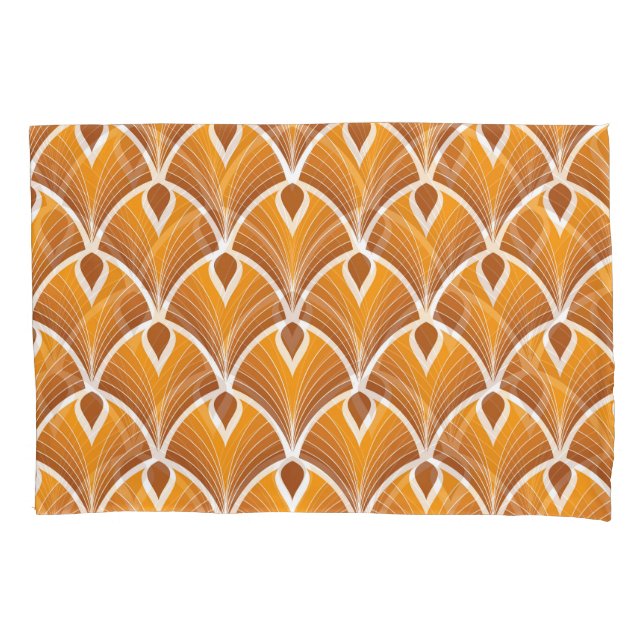 Funda De Cojín Patrón geométrico clásico Art Deco (Anverso)