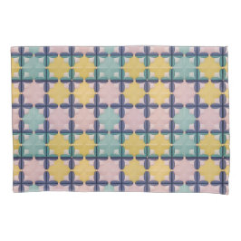 Funda De Cojín Patrón geométrico con colores vivos