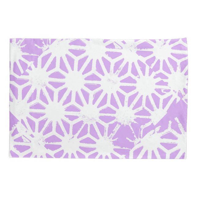 Funda De Cojín Patrón geométrico de la laguna (Reverso)
