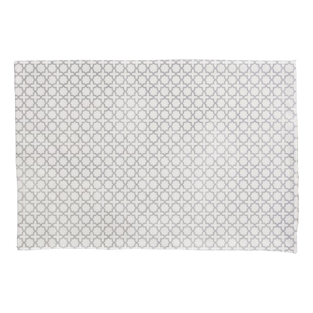 Funda De Cojín Patrón geométrico islámico beige (Anverso)